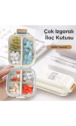 Çok Izgaralı İlaç Kutusu
