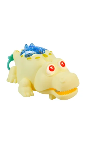 Cosby Kurmalı Işıklı Neşeli Timsah - Sarı