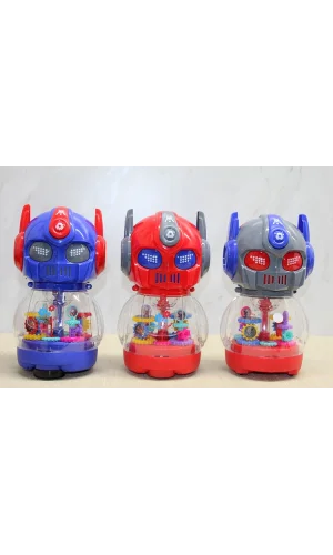 Dans Eden Işıklı Robot Kumbara