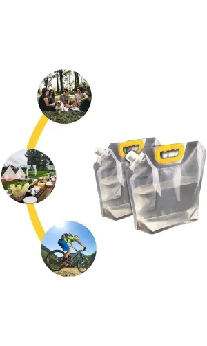 Dayanıklı Plastik İçecek Çantası 2 Litre