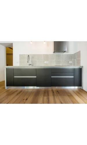 DecoHandy 30x30 cm Kendinden Yapışkanlı  Pvc Karo Mutfak Arası 4 Lü Karışık model  0,36m2