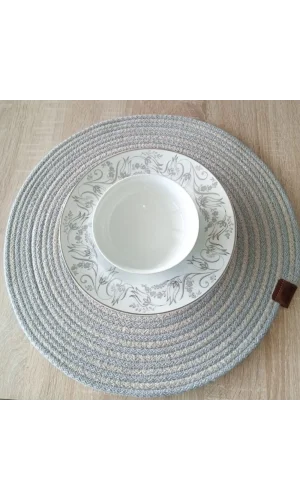 DecoHandy 39cm 2 Renk Jüt Örme Supla Amerikan Servis