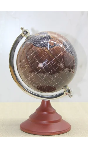 Dekoratif Masaüstü Dünya Küre - Model 3