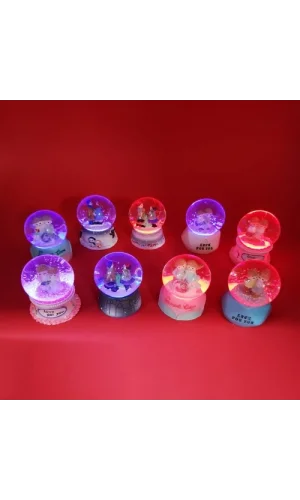 Dekoratif Mini Boy Sevgililer Kar Küresi