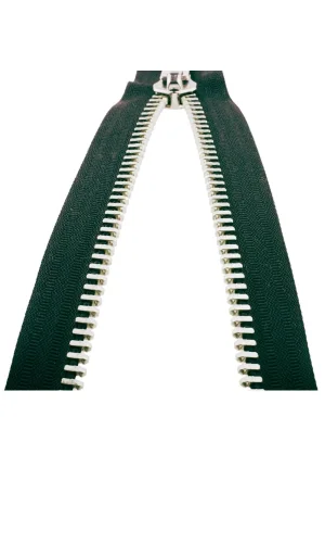 Demir Dişli Çanta Fermuarı en 3 cm Haki