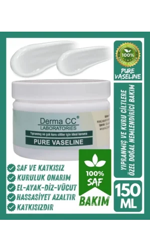 Derma CC Sensitive Pure Katkısız Saf Vazelin 150 ml