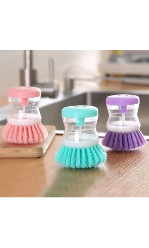 Deterjan Hazneli Bulaşık Yıkama Fırçası