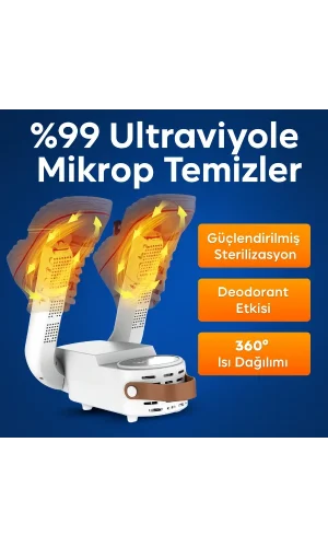 Dijital Ayakkabı Kurutma Ve Isıtma Makinesi