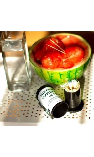 Dörtgen Fotoğraf Filmi Şeklinde Kürdanlık Kürdan Tutucu Kutu