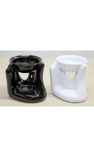 El Tasarımlı Seramik Buhurdanlık Model 1