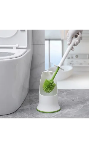 Ergonomik Silikon Tuvalet Fırçası