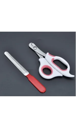 Evcil Hayvan Tırnak Makası ve Törpü Seti