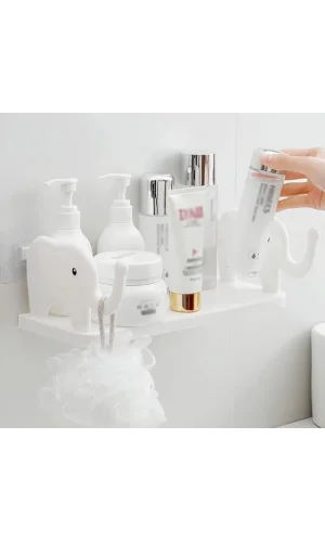 Fil Desenli Yapışkanlı Çok Amaçlı Raf