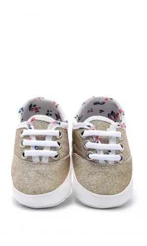 First Step Simli Patik - Gold 3-7 Ay / No.17