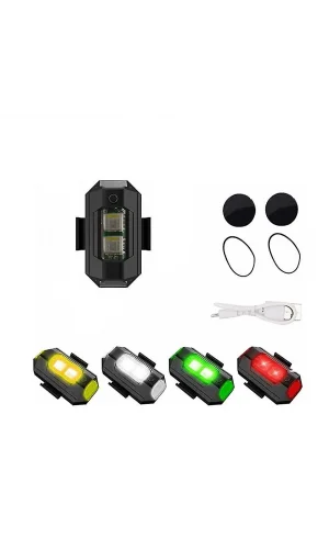 Flaşör Led İkaz Lambası 7 Renkli