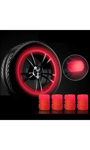 Fosforlu Sibop Kapağı Seti Kırmızı