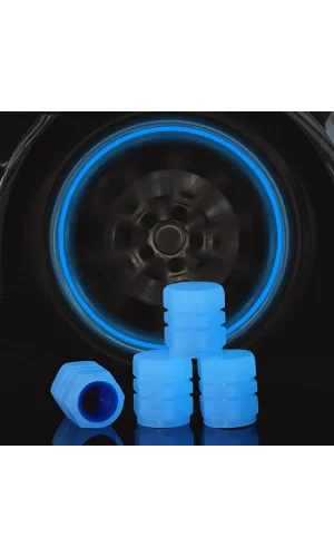 Fosforlu Sibop Kapağı Seti Mavi