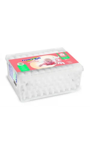 Freshn Soft Kulak Çubuğu Bebek 60lik Dikdörtgen