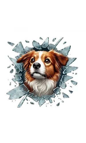 Fulcar Australian Shepherd Araç Stickerı