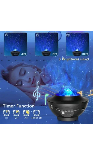 Galaxy Cover Multifonksiyon Projektör