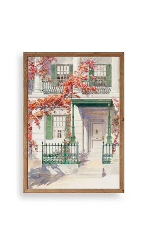 Gilbert Sackerman Ahşap Çerçeveli Tablo