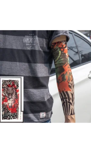 Giyilebilir 3D Baskılı Kol Bacak Dövme Çorap