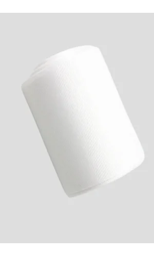 Grogren Kurdele 1 cm 10 Metre Beyaz