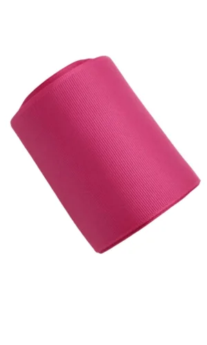 Grogren Kurdele 1 cm 10 Metre Fuşya