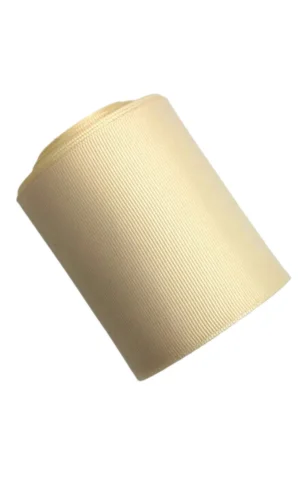 Grogren Kurdele 1 cm 10 Metre Krem