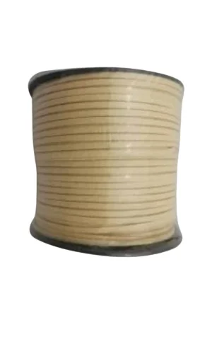 Güderi İp 1 mm Krem 10 Metre