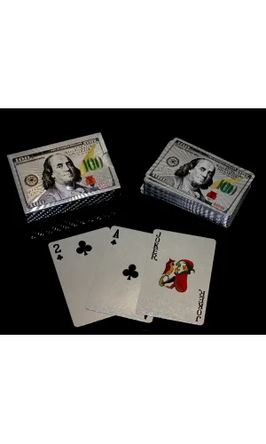 Gümüş Dolar Oyun Kartı