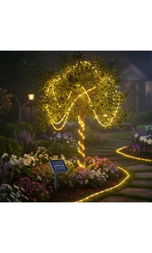 Güneş Enerjili 12 Metre Bahçe Aydınlatma