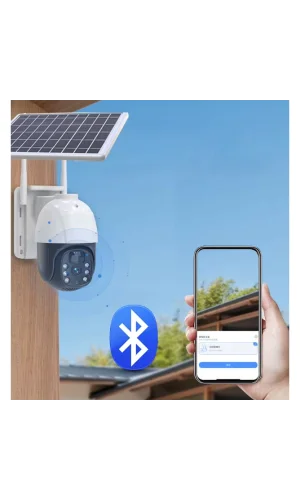 Güneş Enerjili Dış Mekan Güvenlik Kamerası