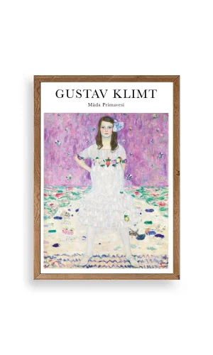Gustav Klimt Ahşap Çerçeveli Tablo