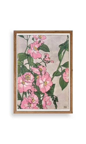 H. B. O. Ahşap Çerçeveli Tablo