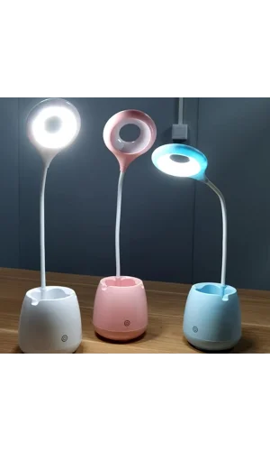 Halka LED USB Şarjlı Masa Lambası