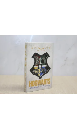 Harry Potter Hogwarts Amblemli Deri Defter