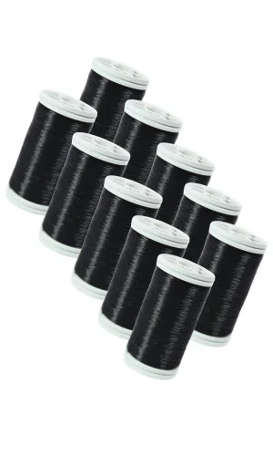 Hayalet İp 100 metre Siyah 10 Adet