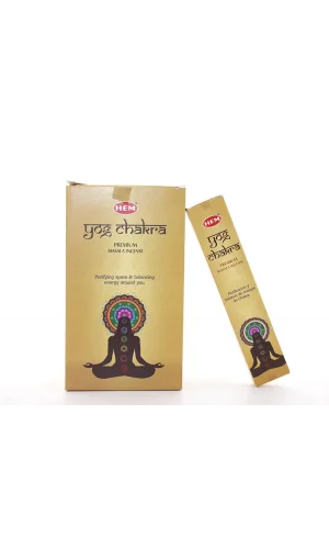 Hem Yog Chakra Masala Aromalı Çubuk Tütsü