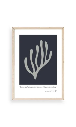 Henri Matisse Ahşap Çerçeveli Tablo