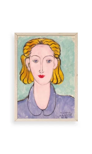 Henri Matisse Ahşap Çerçeveli Tablo