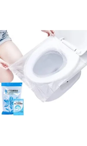 Hijyenik Tek Kullanımlık Klozet Kapağı Poşeti 50 Adet