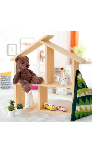 Hobi Baby Demonte Ahşap Oyun Evi