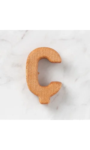 Hobi Baby Organik Ahşap Harf - Ç