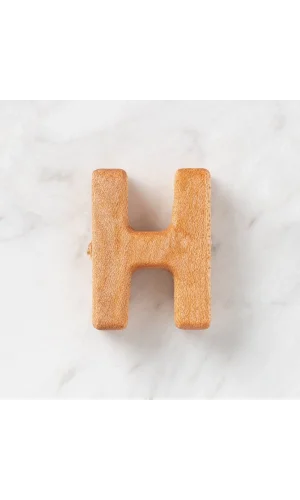 Hobi Baby Organik Ahşap Harf - H