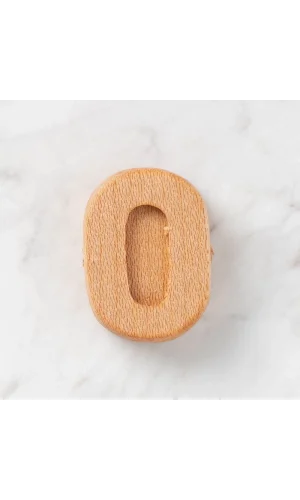 Hobi Baby Organik Ahşap Harf - O