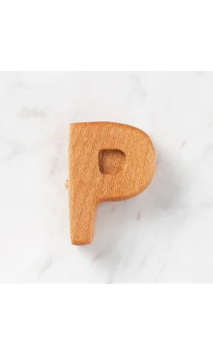 Hobi Baby Organik Ahşap Harf - P