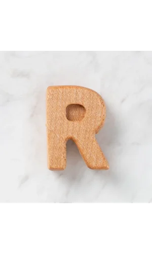 Hobi Baby Organik Ahşap Harf - R