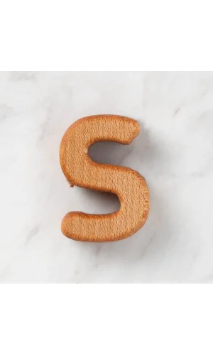 Hobi Baby Organik Ahşap Harf - S