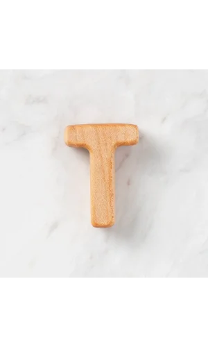 Hobi Baby Organik Ahşap Harf - T